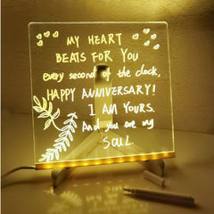 (🌲Early Christmas Sale🎁)-✨LED Note Board with Colors🎨