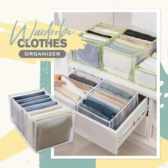 Spring Sales -50% OFF👙👖Wardrobe Clothes Organizer(BUY MORE SAVE MORE)