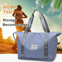 🔥Spring Hot Sale✨-High-capacity Double-layer Wet Separation Travelling Bag