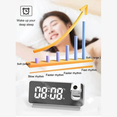 ⏰New Alarm Clock🔥🔥Mirror projection alarm clock