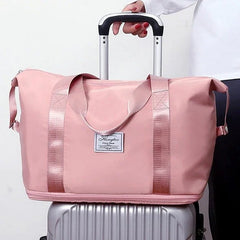 🔥Spring Hot Sale✨-High-capacity Double-layer Wet Separation Travelling Bag