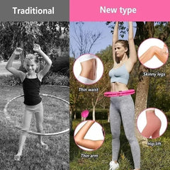 ⏰Last Day OFF 50%🔥Smart Weighted Fit Hoop for Adults Weight Loss