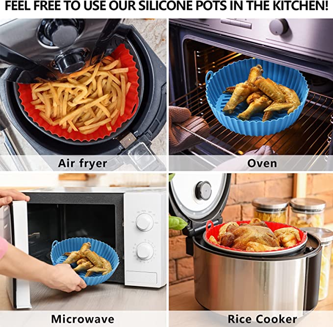 🔥Last Day Sale 70% OFF🔥Air Fryer Silicone Baking Tray