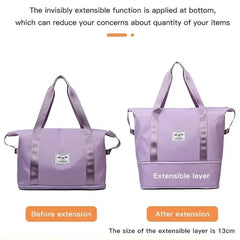 🔥Spring Hot Sale✨-High-capacity Double-layer Wet Separation Travelling Bag